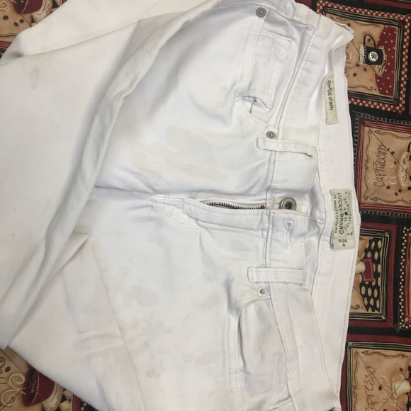 White Lucky jeans - Picture 3 of 3